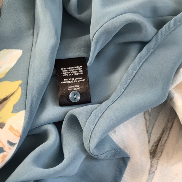 Elegant Teal Floral Maxi Dress; Front Slit; Fully Lined; Keyhole in Back; Sz 2 - Picture 9 of 15